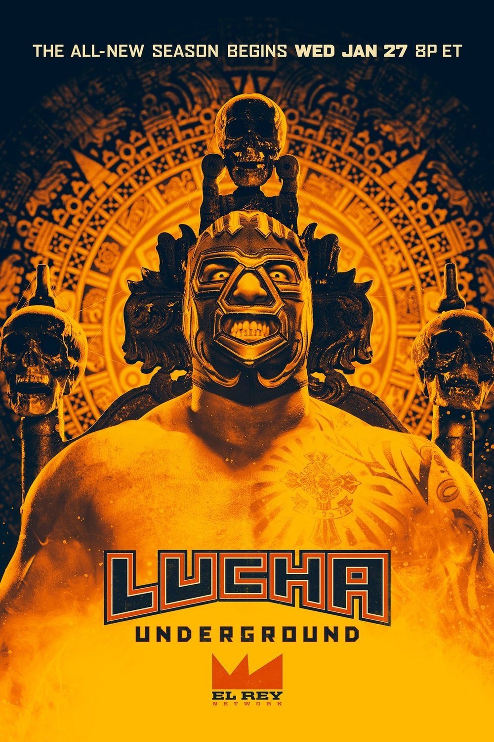 L'affiche du film Lucha Underground [2014]