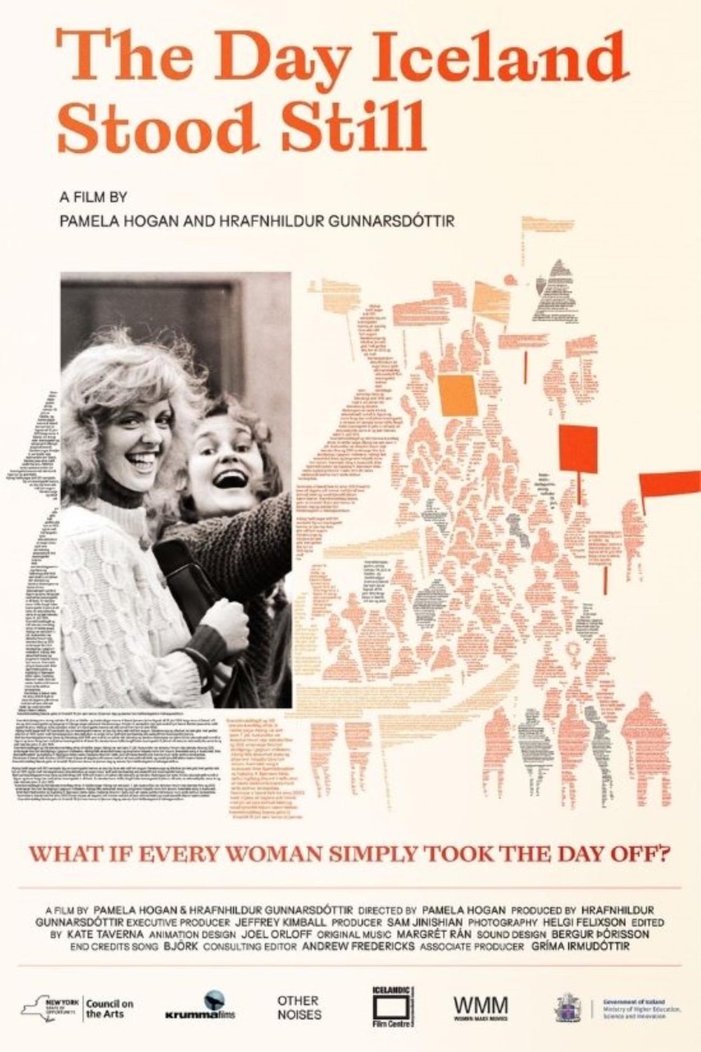 L'affiche du film The Day Iceland Stood Still