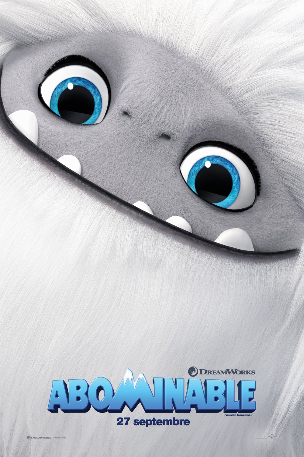 L'affiche du film Abominable v.f.