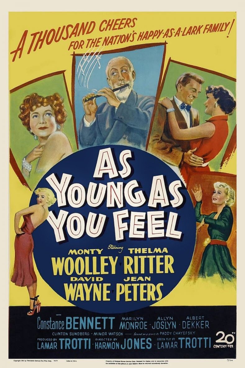 L'affiche du film As Young as You Feel [1951]