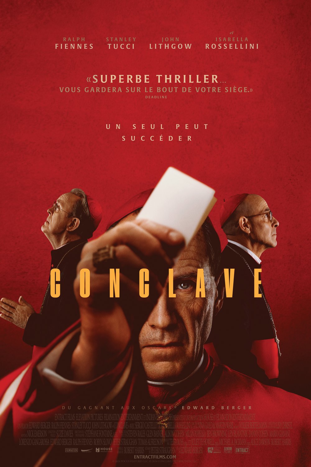 L'affiche du film Conclave