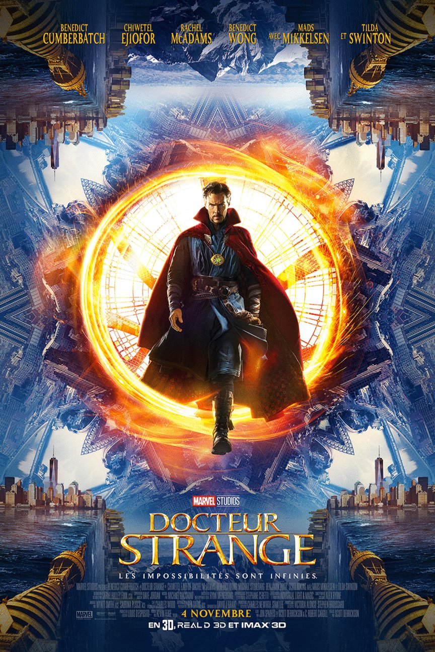 L'affiche du film Docteur Strange v.f.