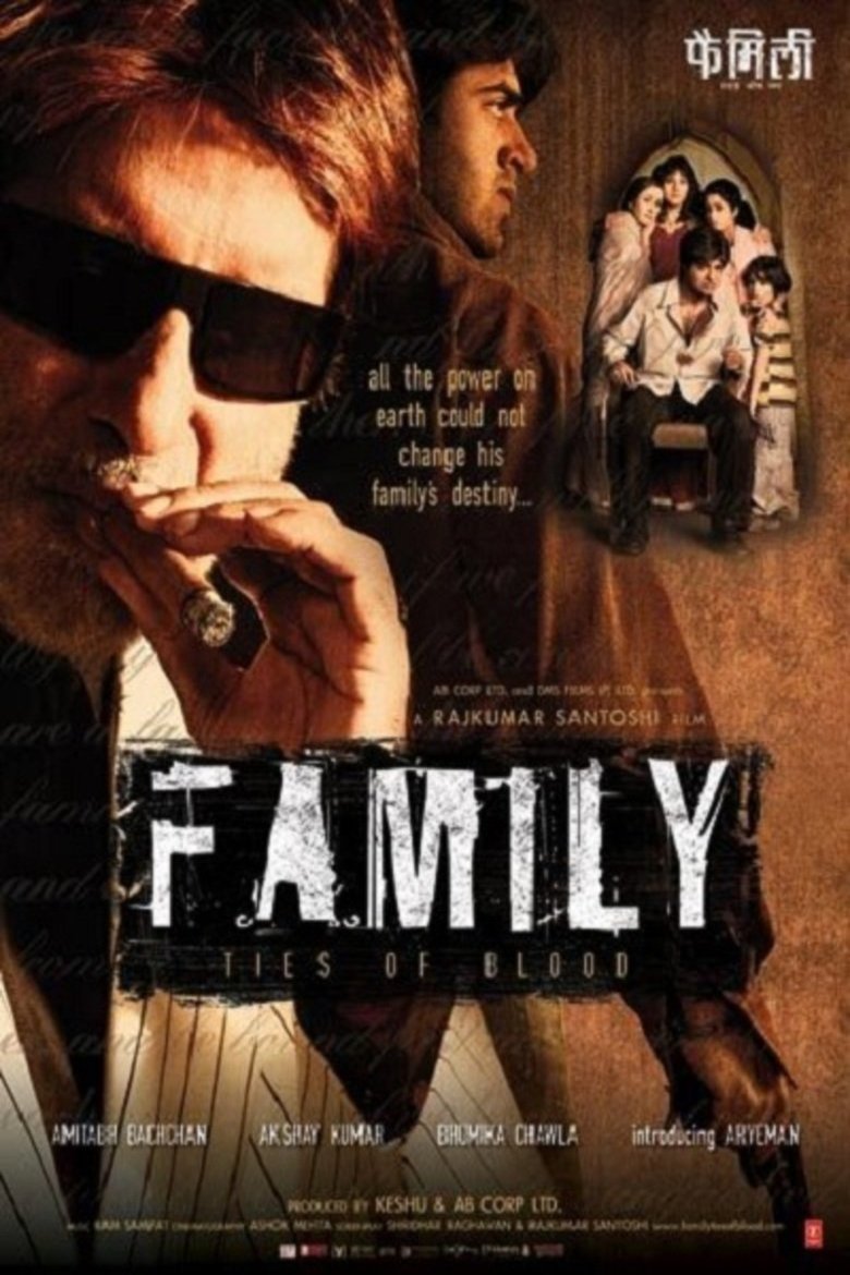 Hindi poster of the movie Family: Ties of Blood