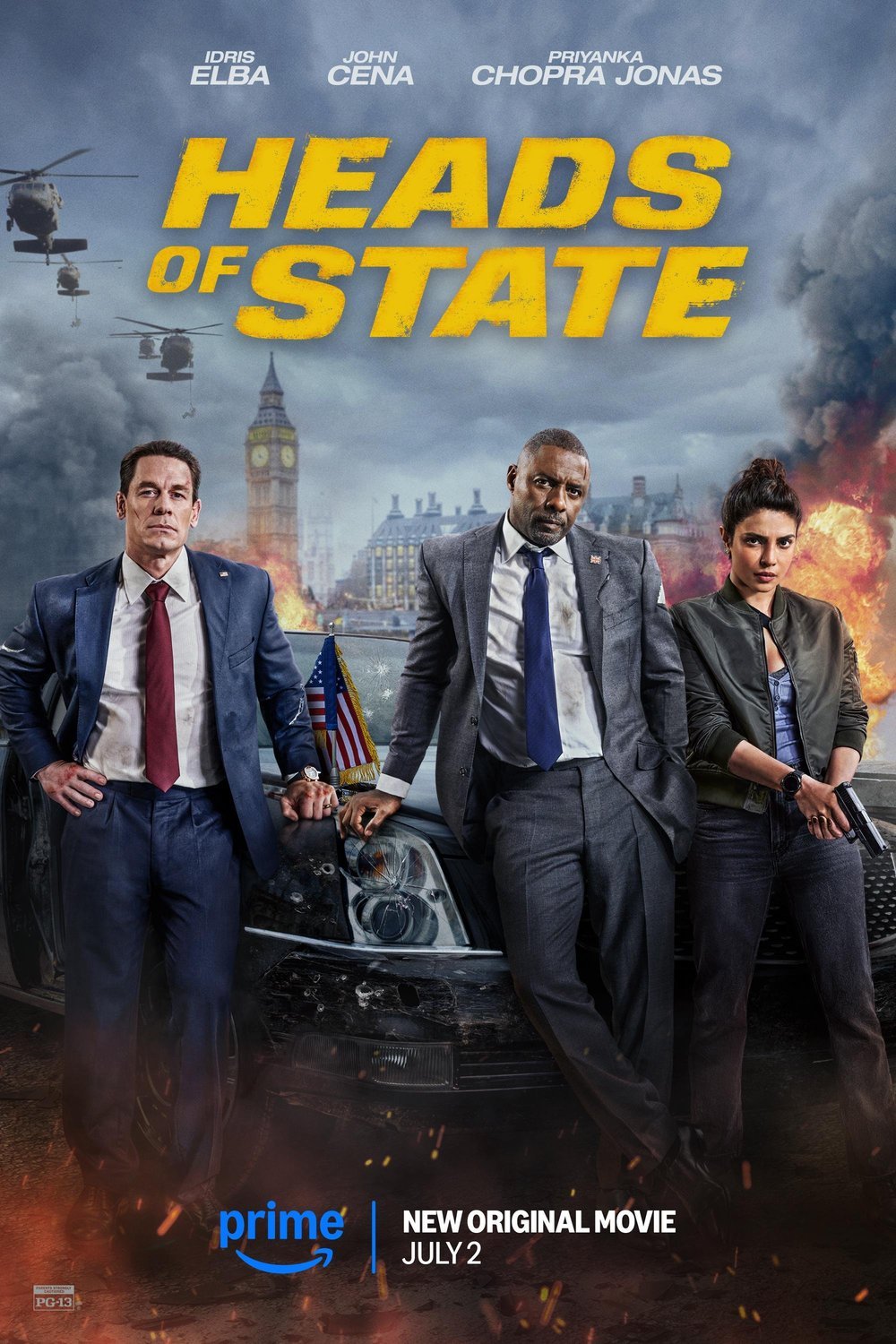 L'affiche du film Heads of State [2025]
