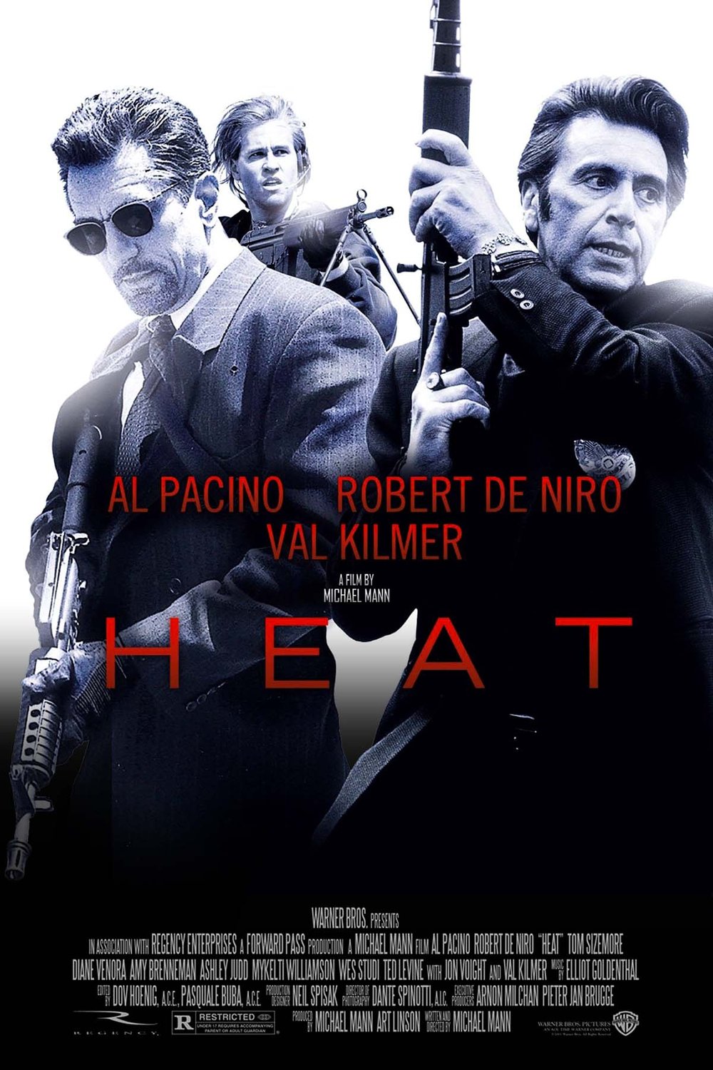 L'affiche du film Heat [1995]