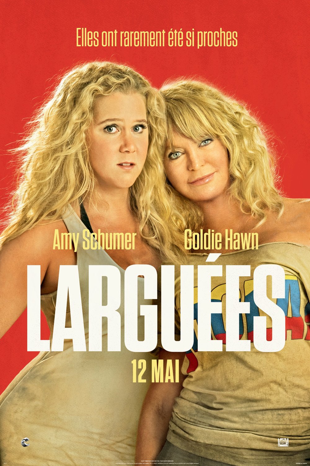 L'affiche du film Larguées