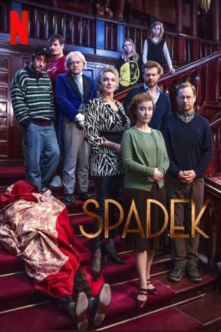 Polish poster of the movie Spadek