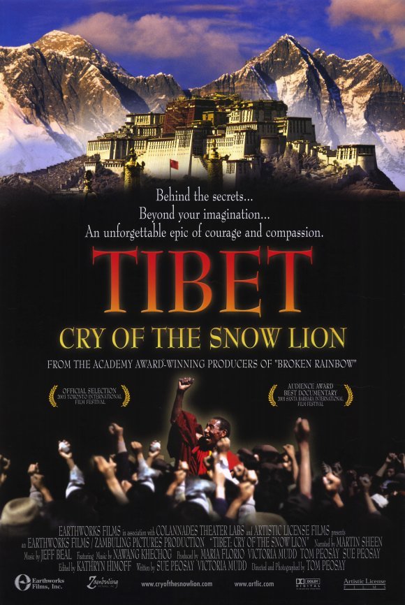 L'affiche du film Tibet: Cry of the Snow Lion [2003]