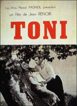 French poster of the movie Toni