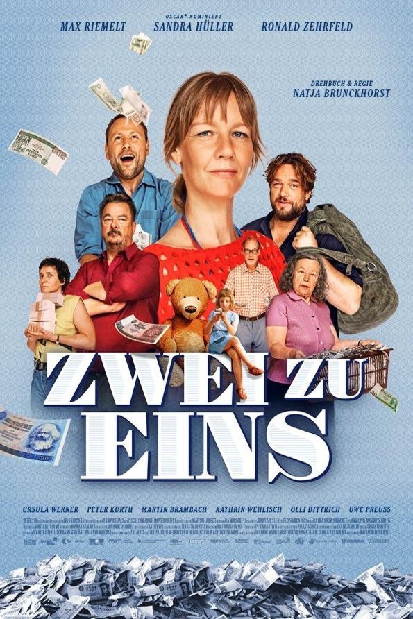 German poster of the movie Two to One