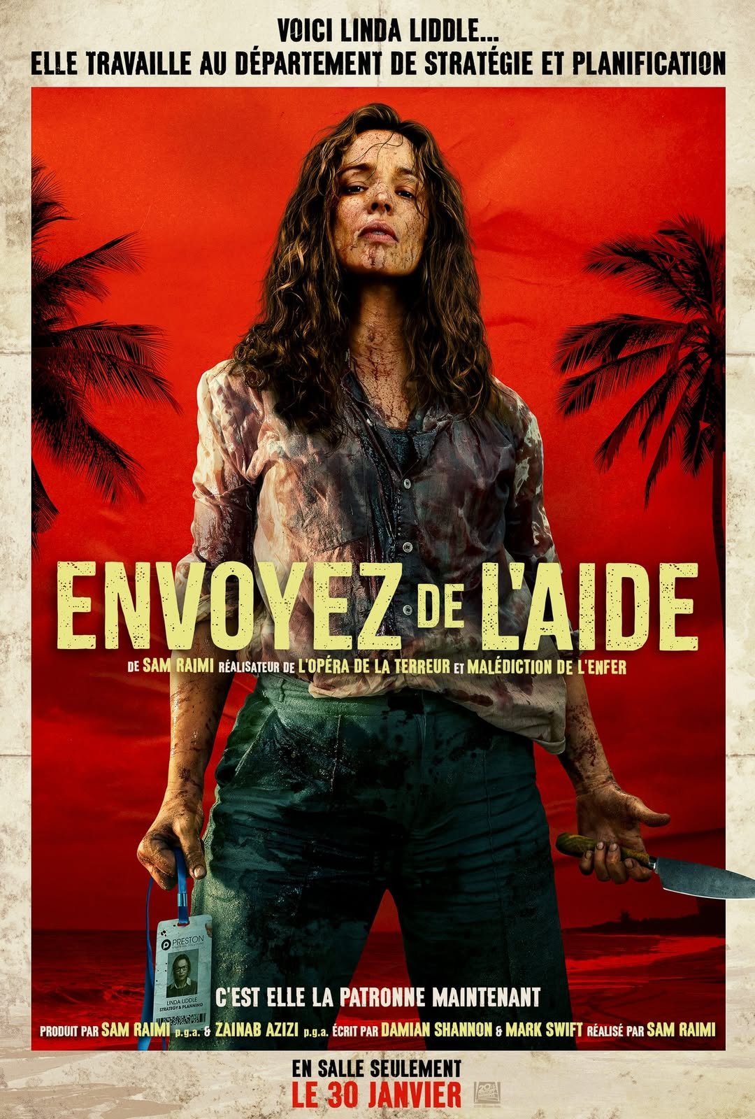 L'affiche du film Envoyez de l'aide