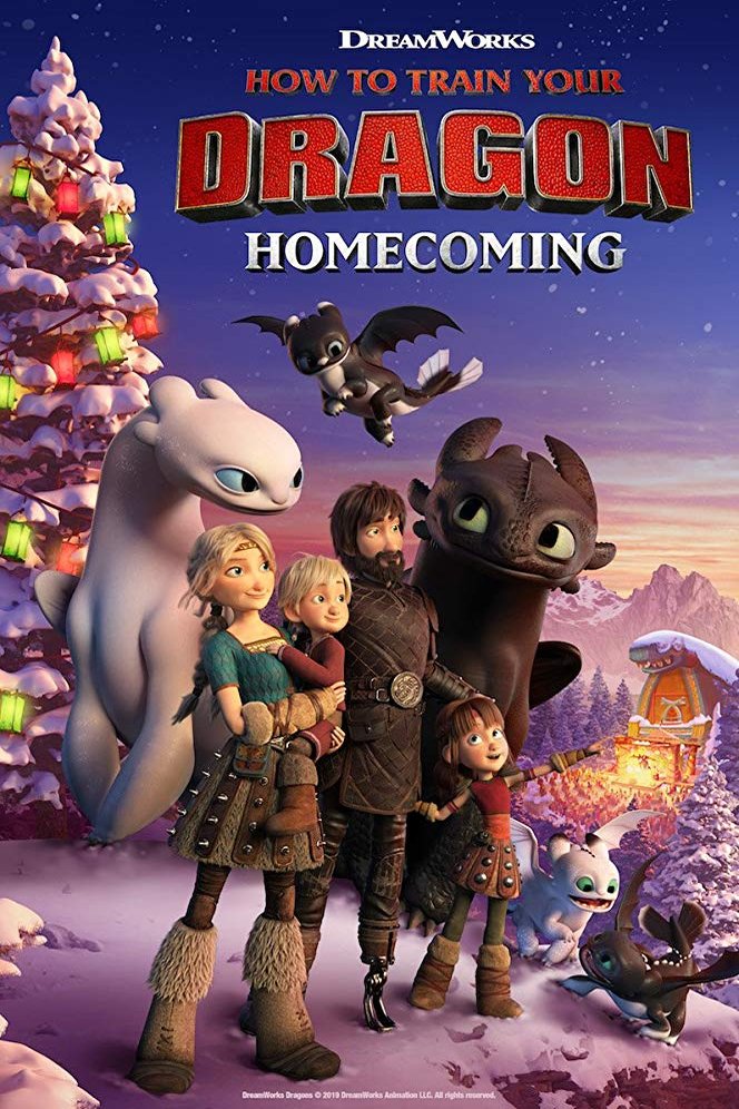 L'affiche du film How to Train Your Dragon: Homecoming [2019]