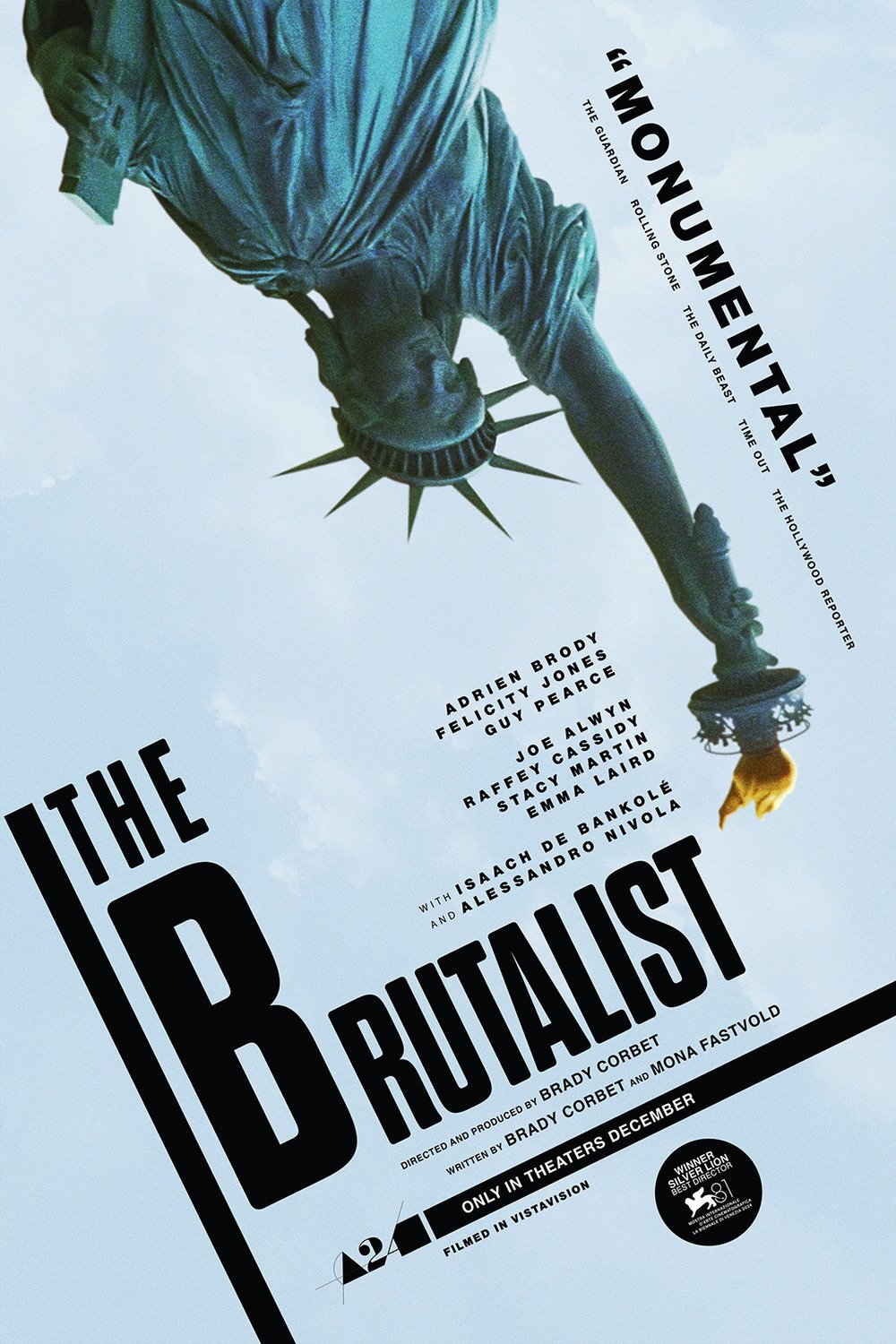 L'affiche du film Le Brutaliste