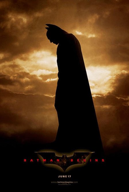 L'affiche du film Batman: le commencement [2005]