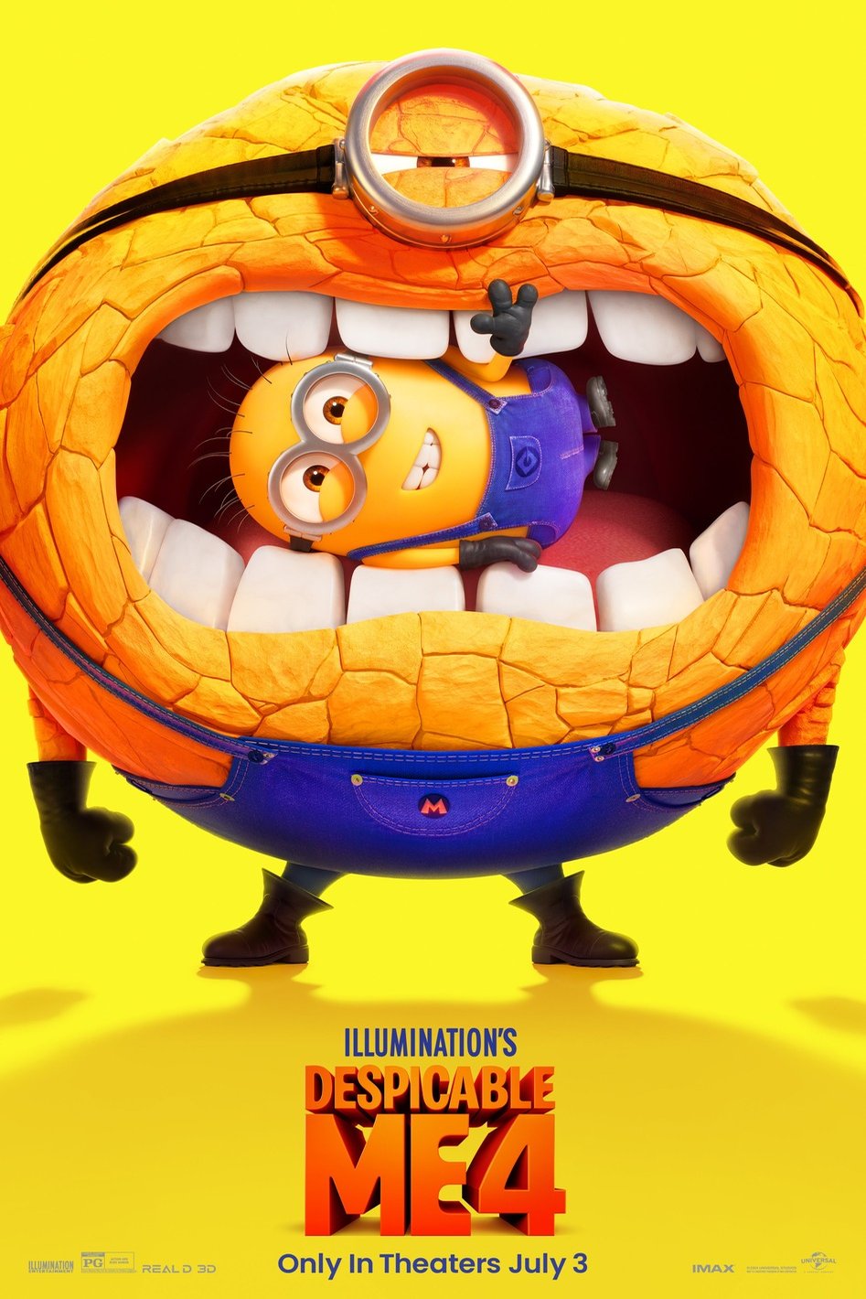 L'affiche du film Despicable Me 4 [2024]