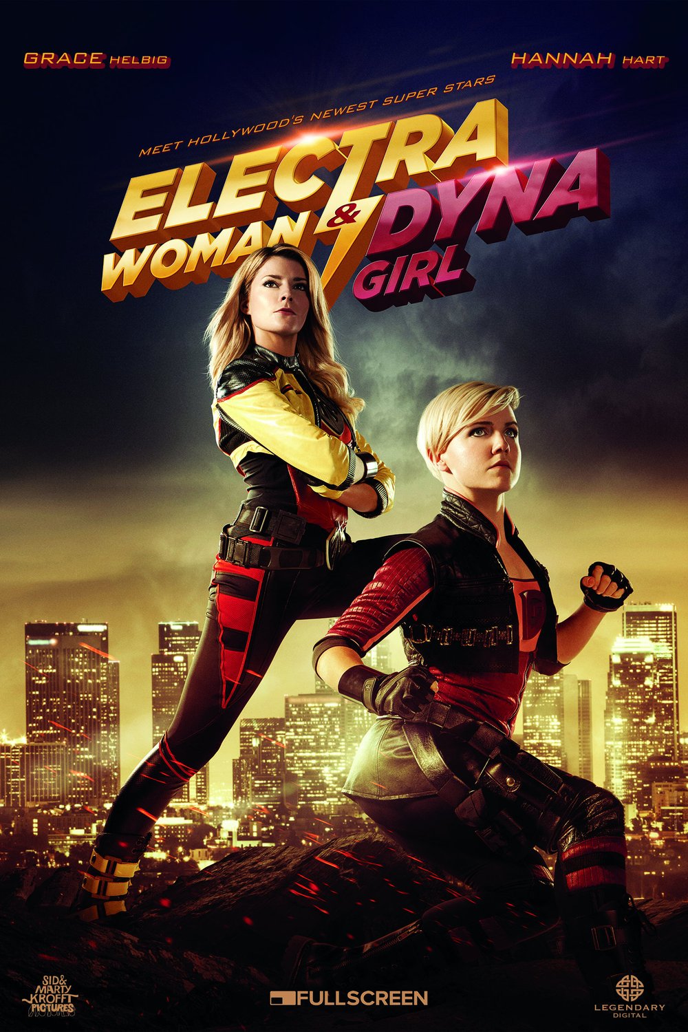 Poster of the movie Electra Woman and Dyna Girl [2016]