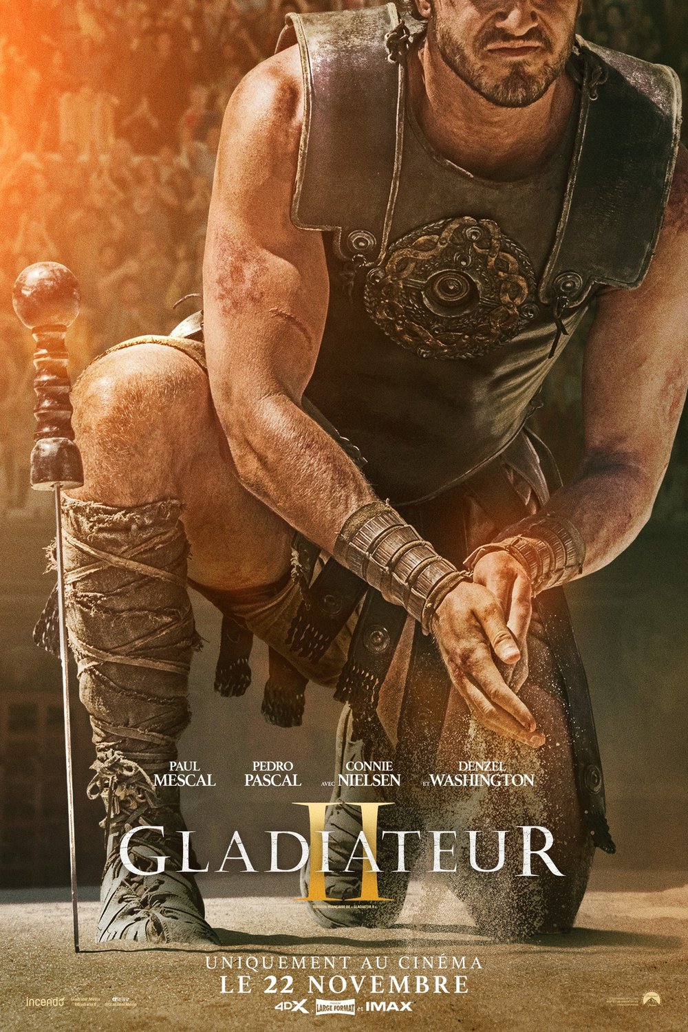 L'affiche du film Gladiateur II