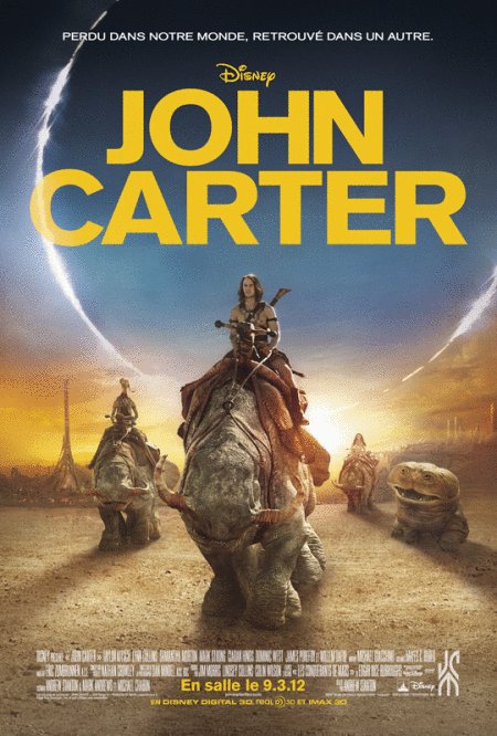 L'affiche du film John Carter