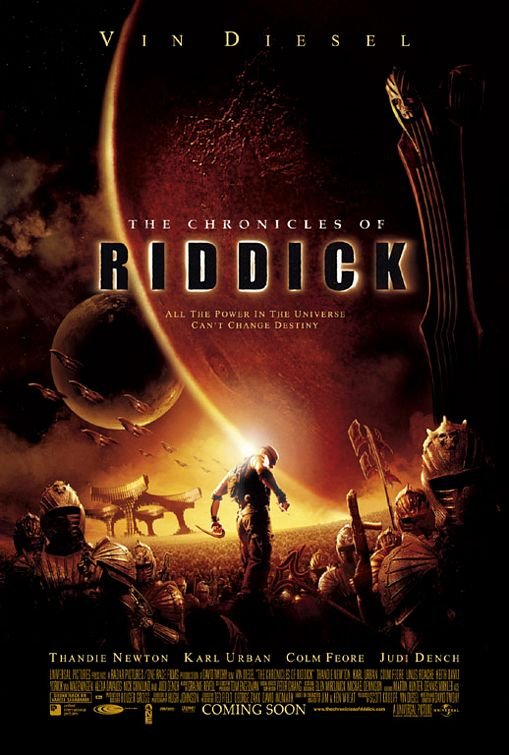 Poster of the movie The Chronicles of Riddick [2004]