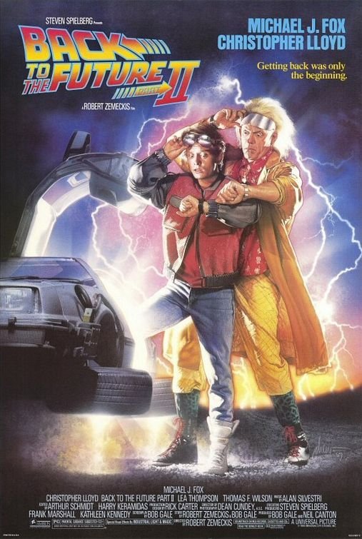 L'affiche du film Back to the Future Part II [1989]