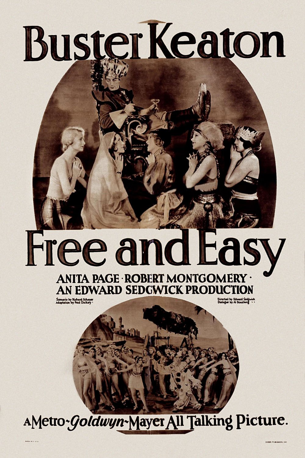 Poster of the movie Free and Easy