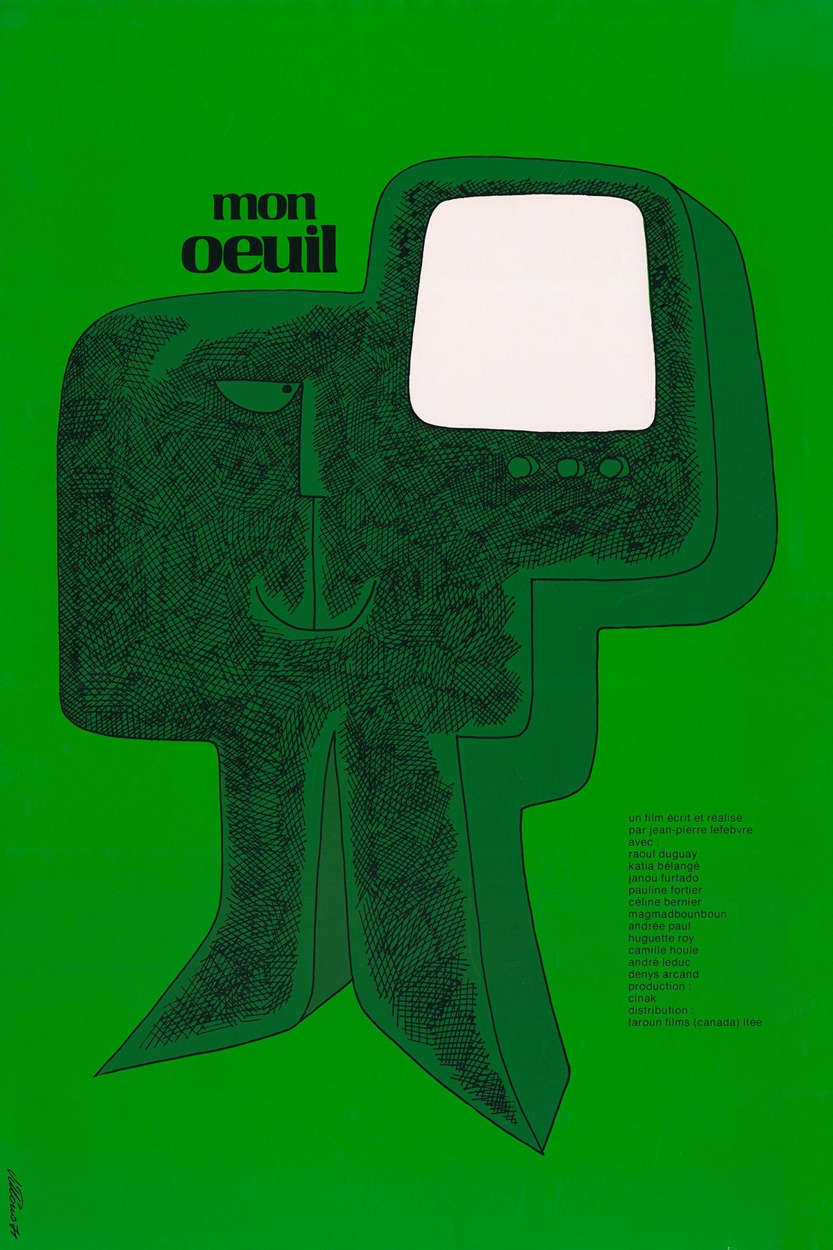 Poster of the movie Mon oeil [1971]