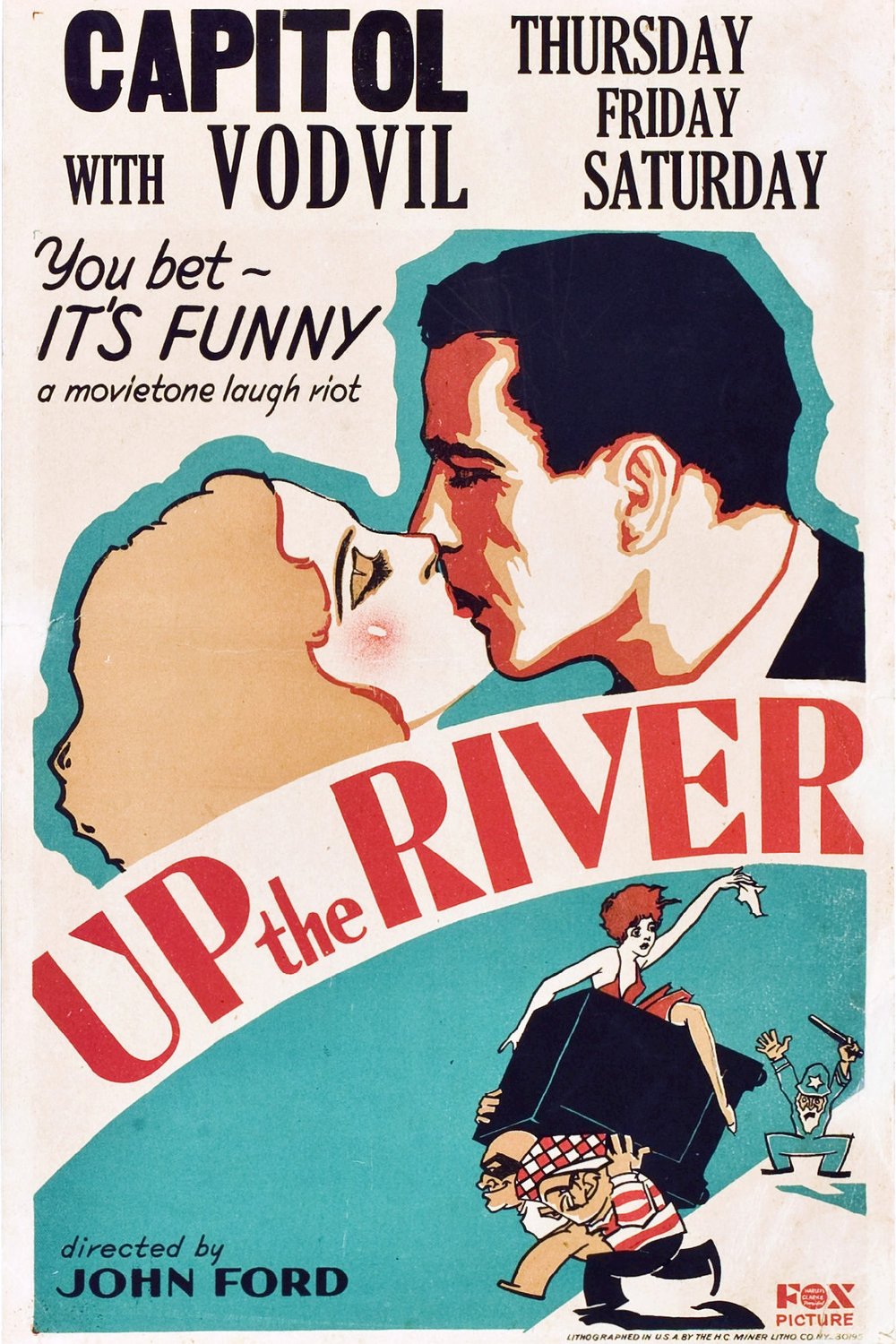 L'affiche du film Up the River [1930]