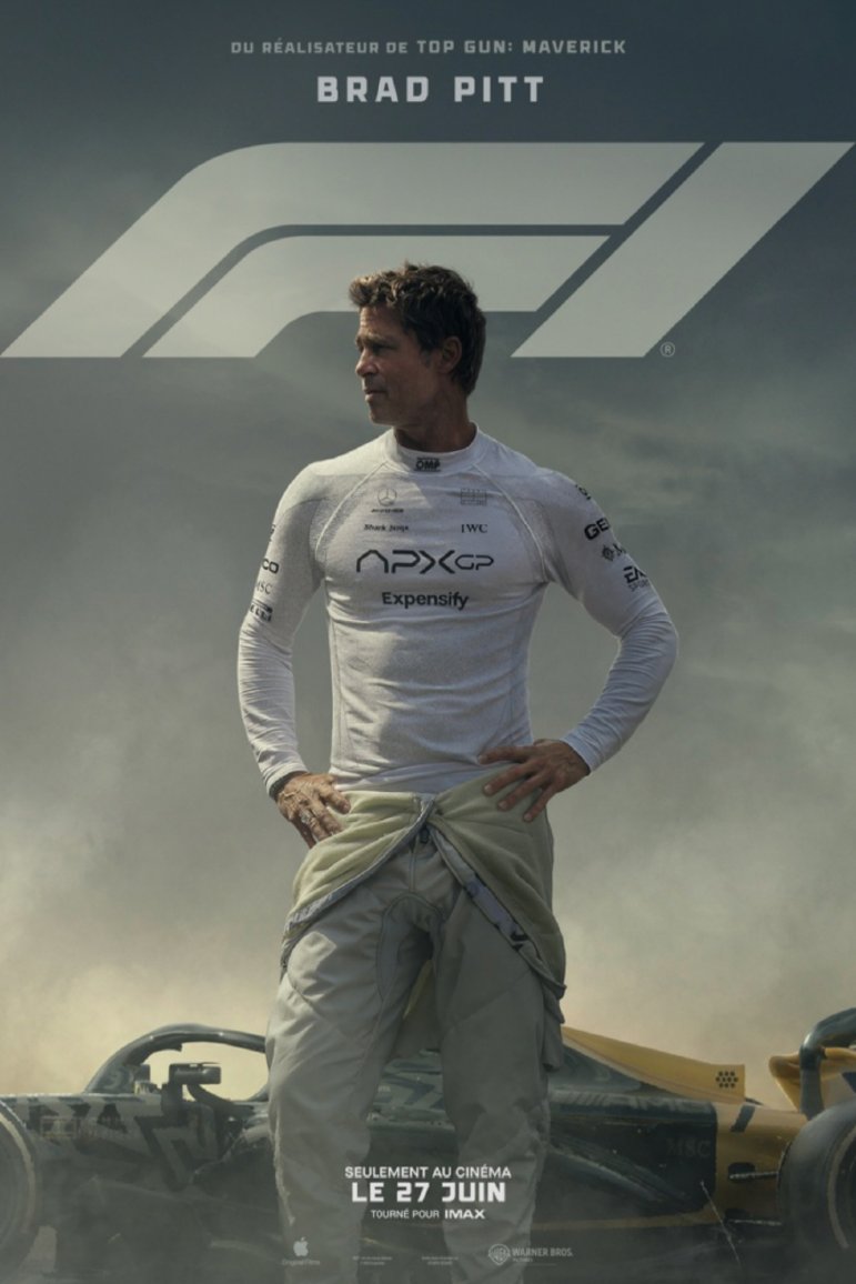 L'affiche du film F1 v.f. [2025]