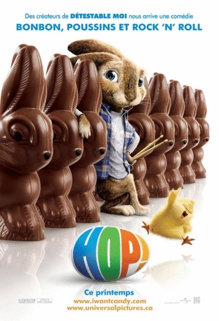 L'affiche du film Hop! v.f. [2011]