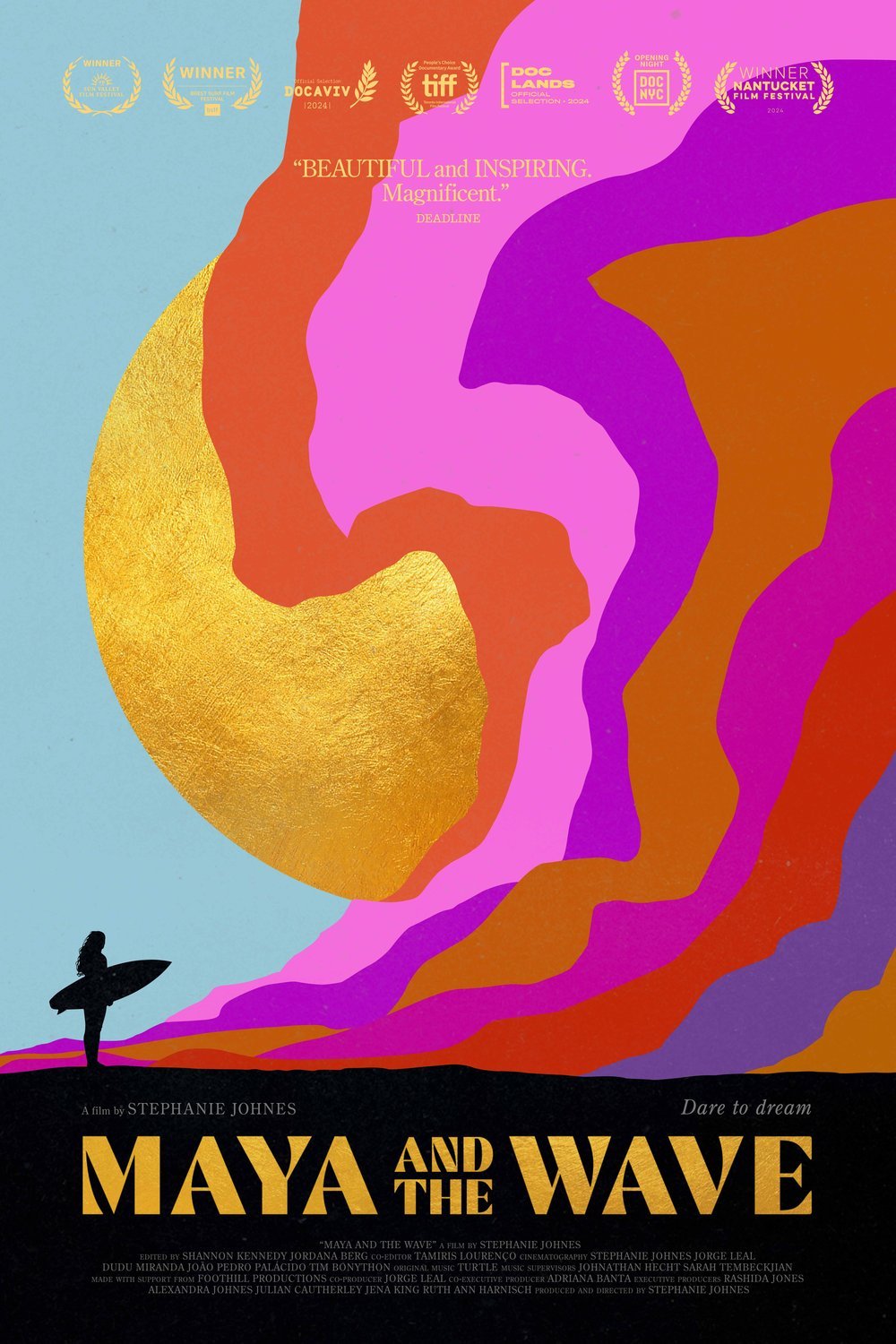 Poster of the movie Maya and the Wave [2022]