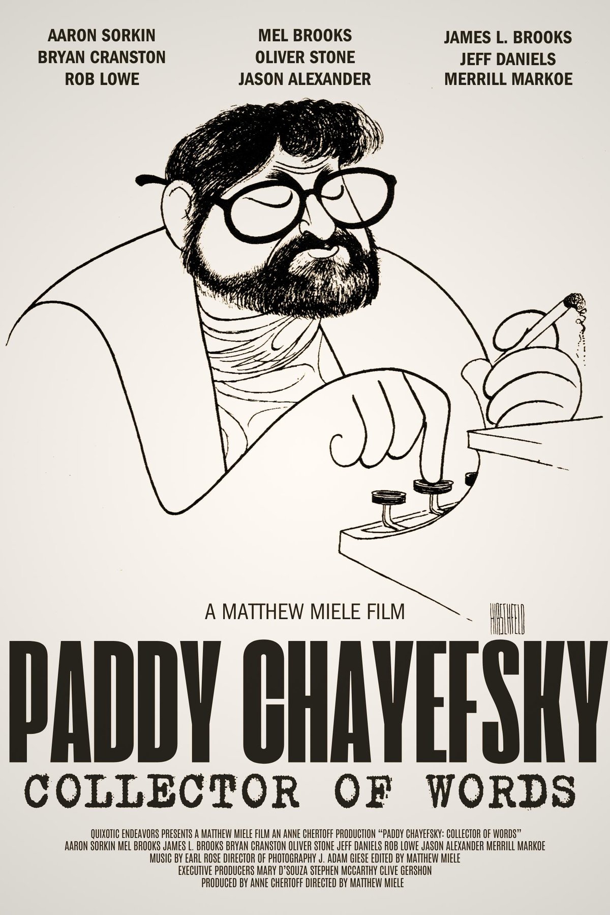 Poster of the movie Paddy Chayefsky: Collector of Words
