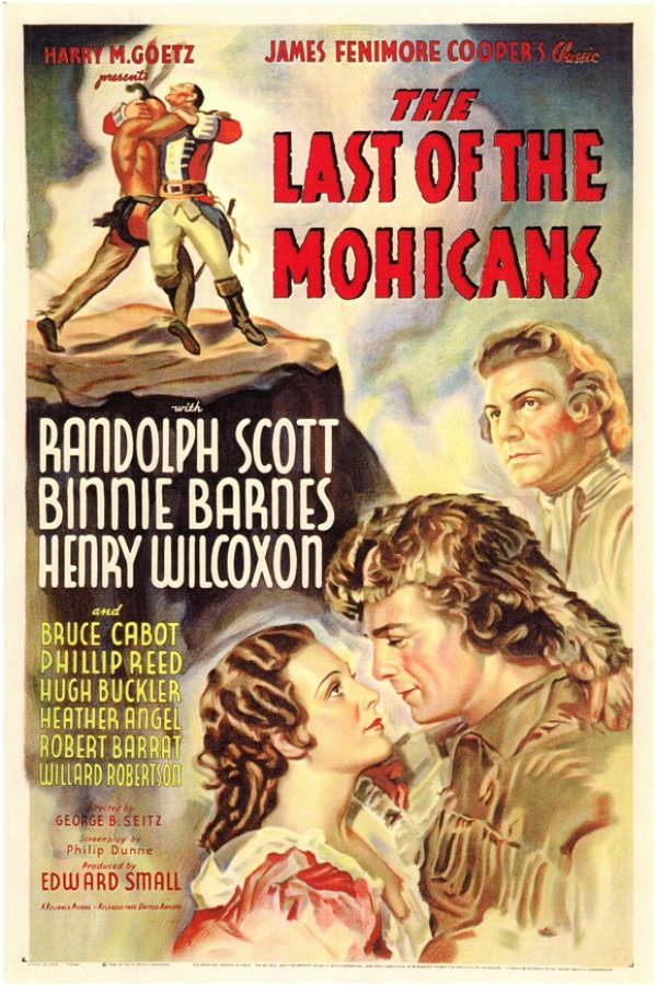 L'affiche du film The Last of the Mohicans [1936]