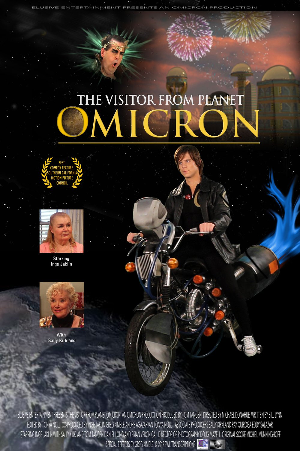 Poster of the movie The Visitor from Planet Omicron [2013]