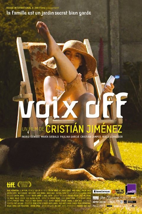 L'affiche du film La Voz en off