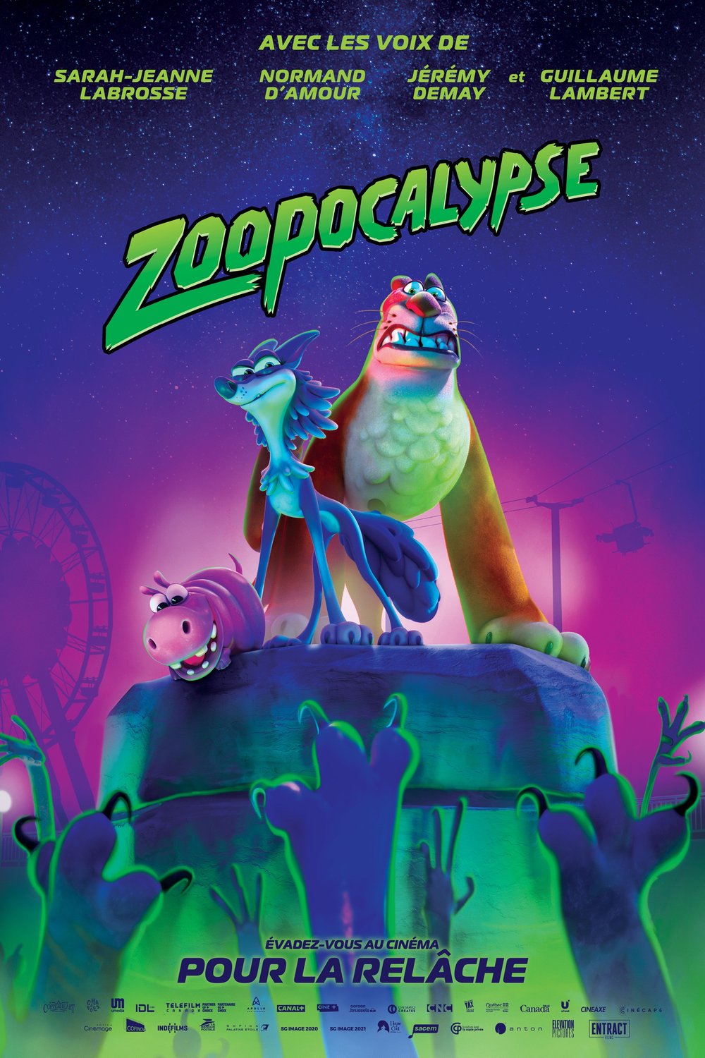 L'affiche du film Zoopocalypse