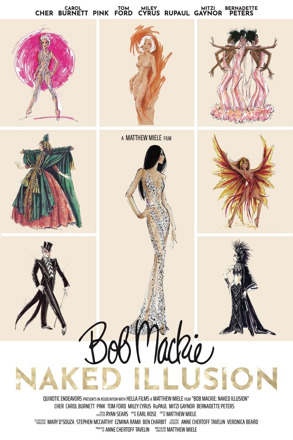 L'affiche du film Bob Mackie: Illusion Nue [2024]