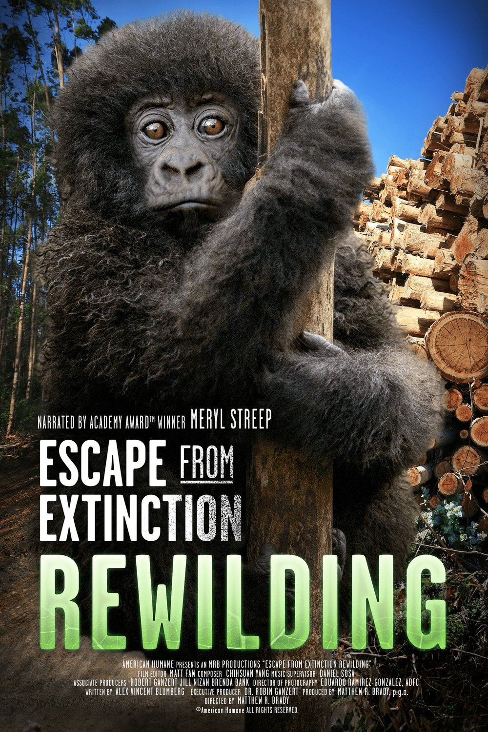 Poster of the movie Escape from Extinction Rewilding