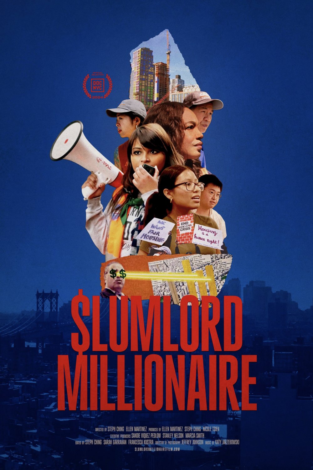 L'affiche du film Slumlord Millionaire [2024]