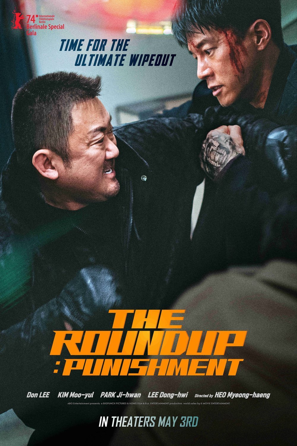 L'affiche du film The Roundup: Punishment [2024]