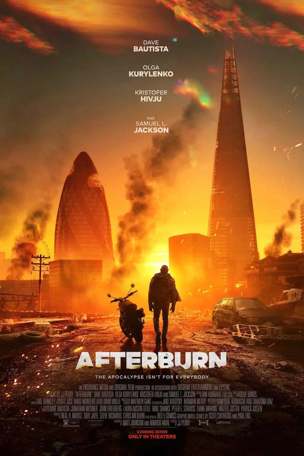 L'affiche du film Afterburn
