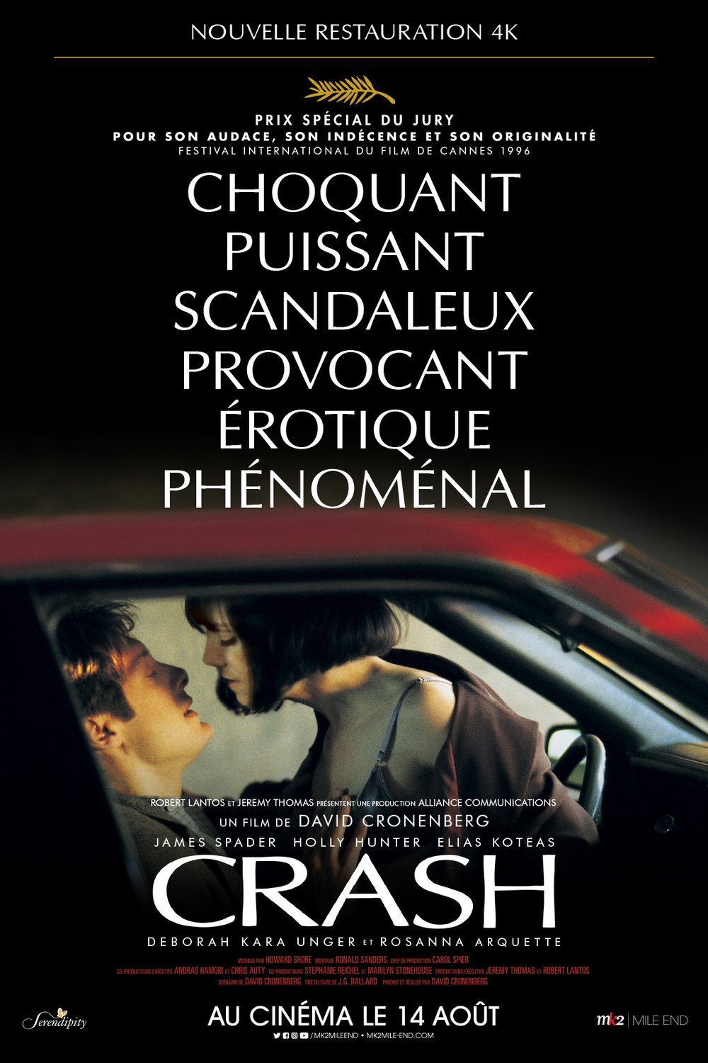 L'affiche du film Crash