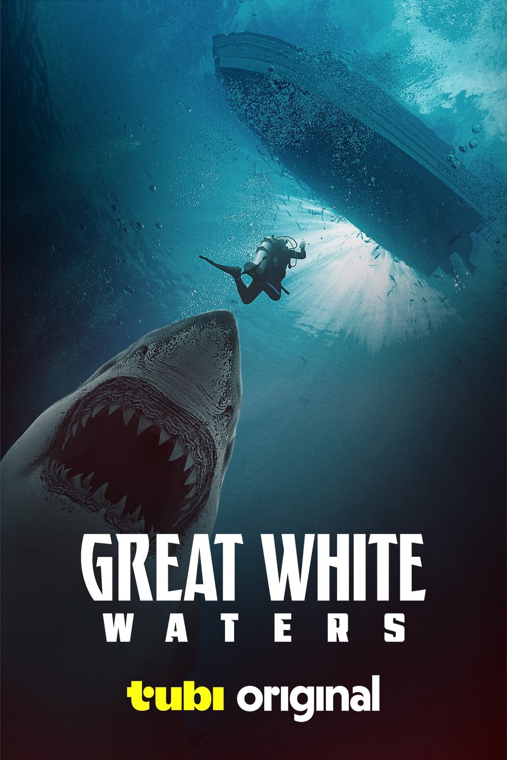 L'affiche du film Great White Waters [2025]