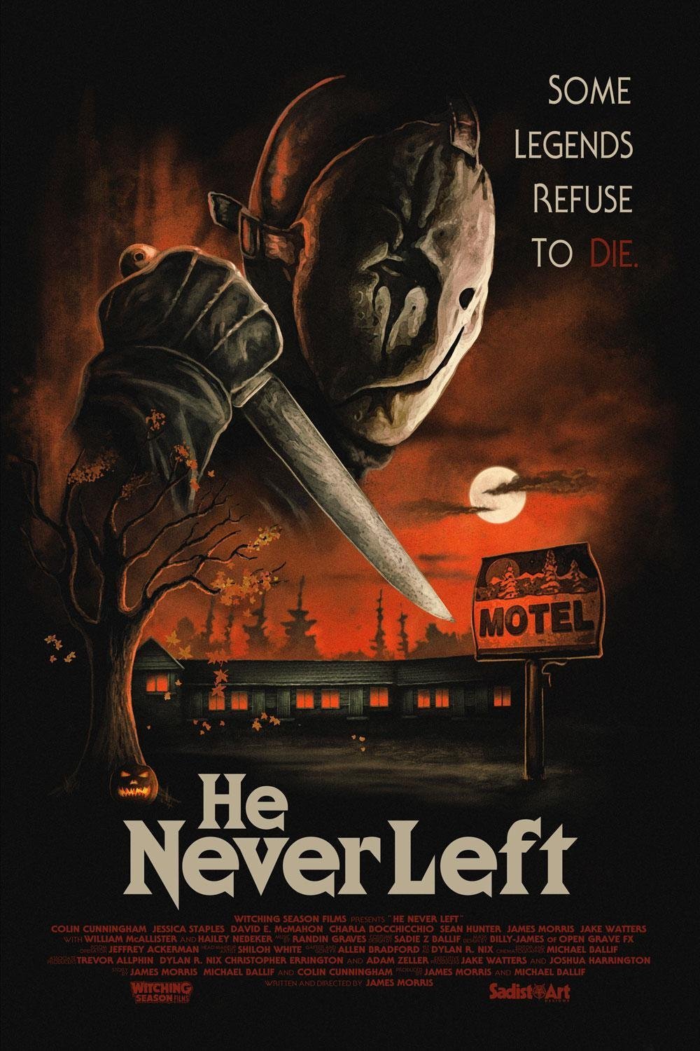 L'affiche du film He Never Left [2024]