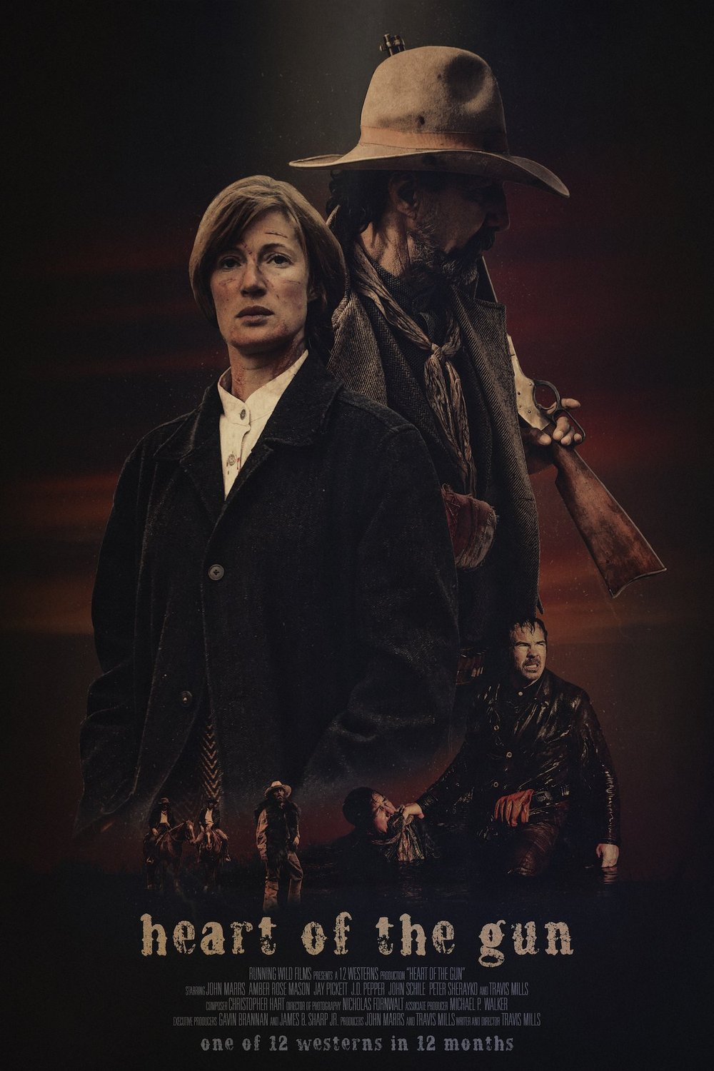 L'affiche du film Heart of the Gun [2021]