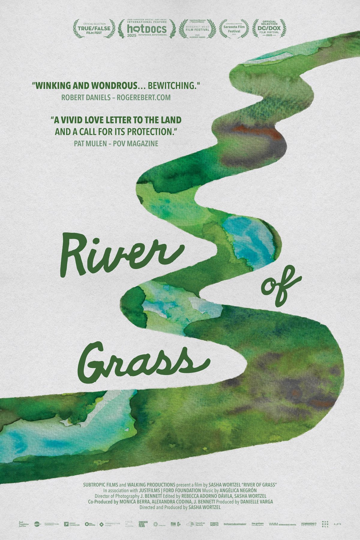 L'affiche du film River of Grass [2025]