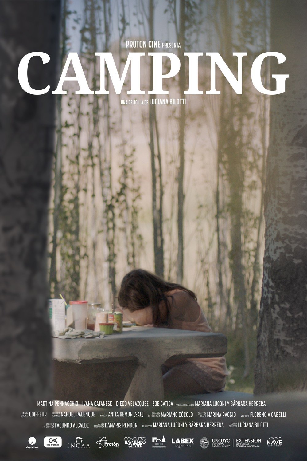 Spanish poster of the movie Camping