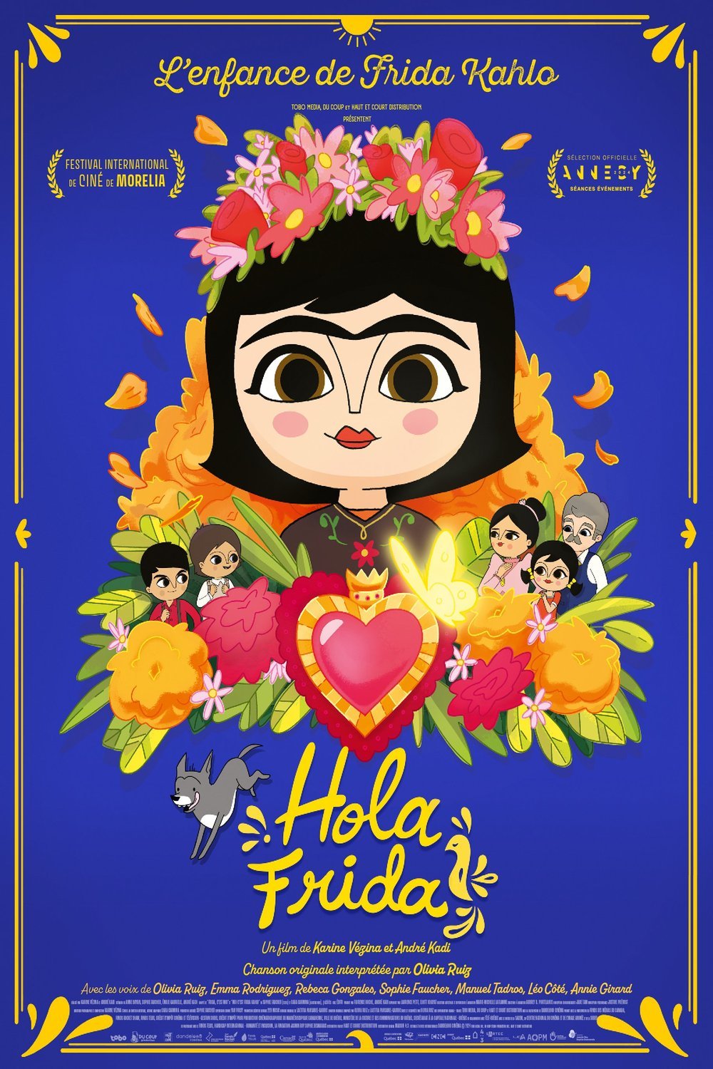 L'affiche du film Hola Frida [2024]