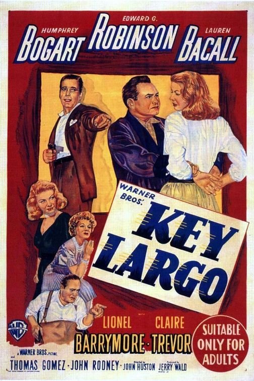 L'affiche du film Key Largo [1948]