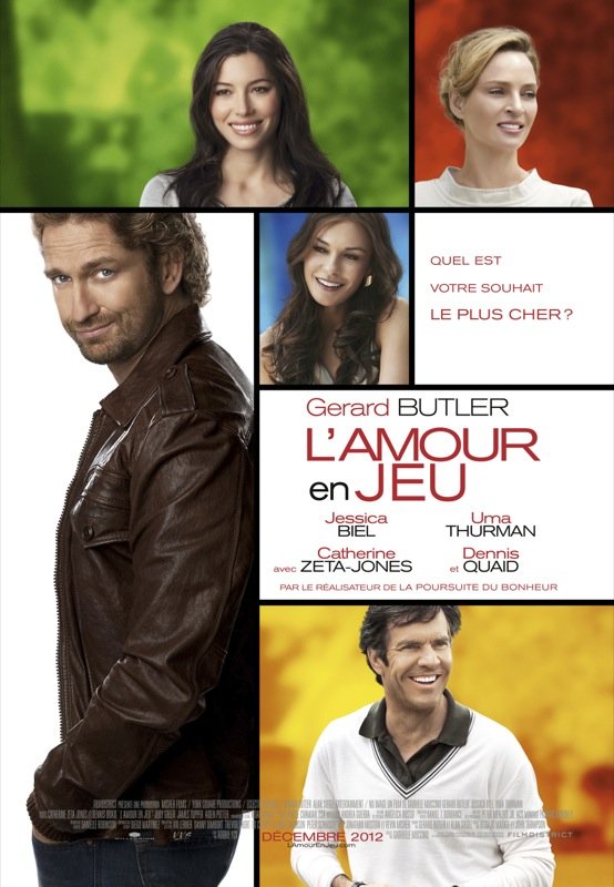 L'affiche du film L'Amour en jeu