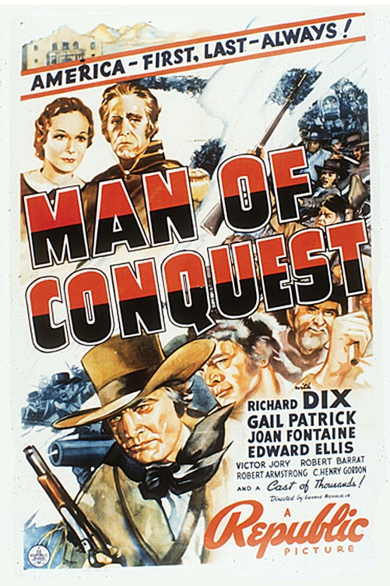 L'affiche du film Man of Conquest [1939]